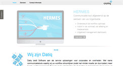 Desktop Screenshot of datiq.net