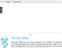 Tablet Screenshot of datiq.net